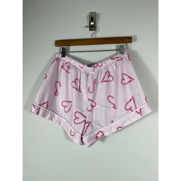 Victoria’s Secret PINK Candy Cane Heart Pajama Set (Size Small) - Picture 4 of 12